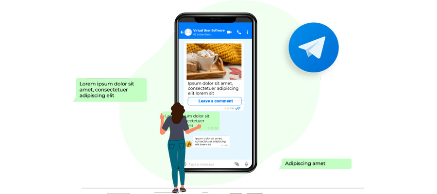 سین کردن پیام گروه تلگرام