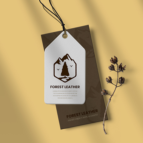 طراحی لوگو Forest Leather