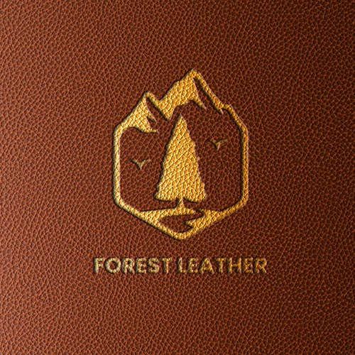 طراحی لوگو Forest Leather