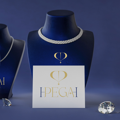 لوگو طراحی جواهر پگاه