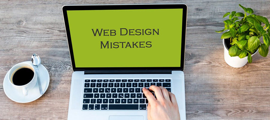 اشتباهات رایج در طراحی سایت