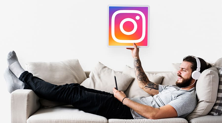 متن‌های تبلیغاتی در نمونه بنر اینستاگرام